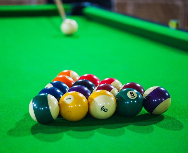 Misty Woods Resort | Games | 9 Ball Pool Table